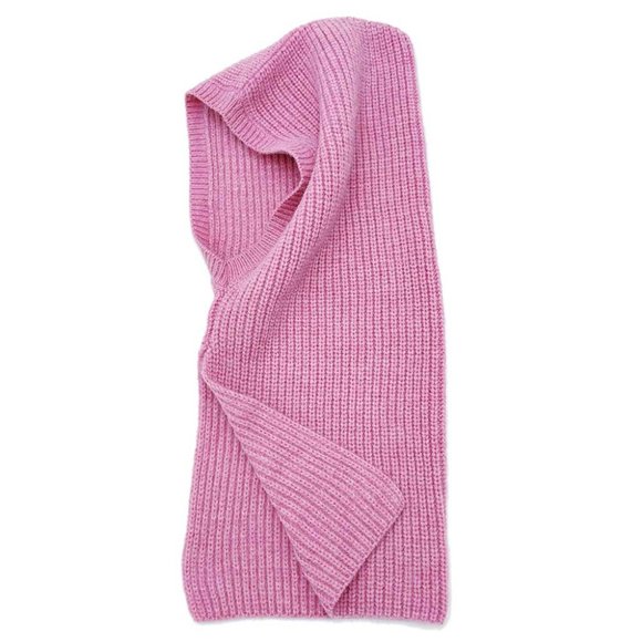 • Solid Color Snood Hat - Picture 2 of 2